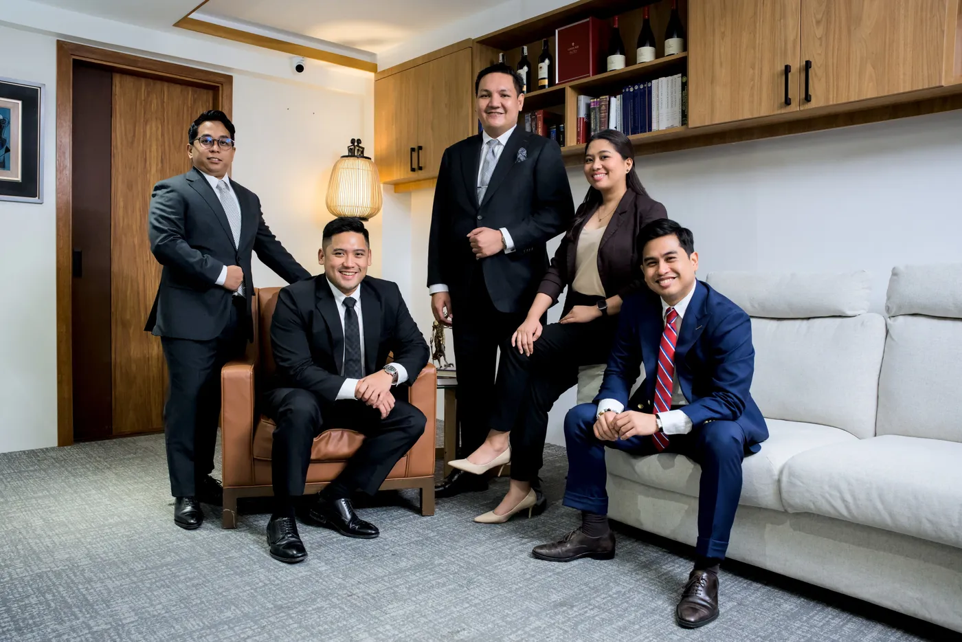 The partners of Tungol Tan Fordan Campos in the Makati office